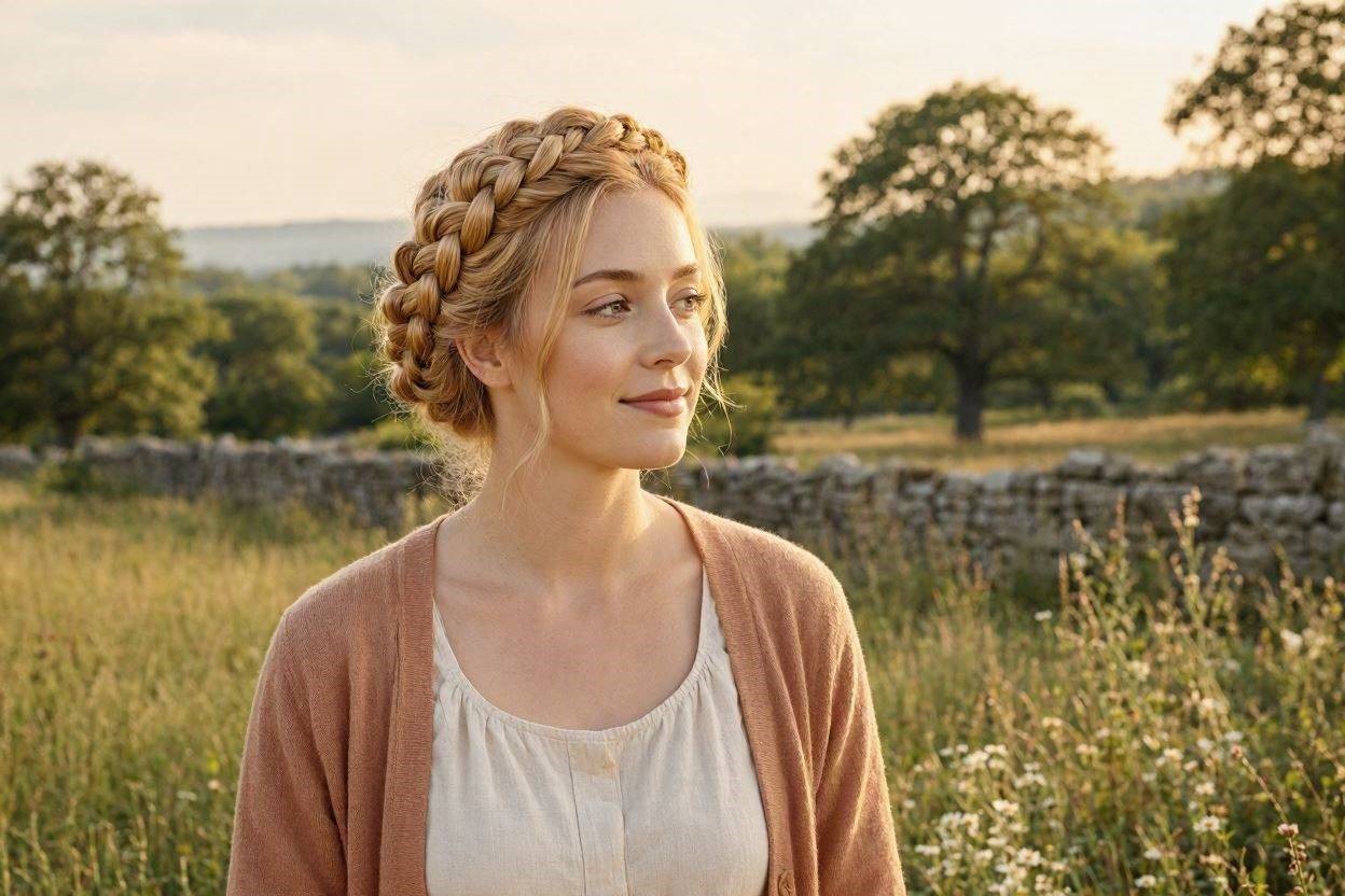 15 Fabulous Braid Hairstyles.... From Wild To Amazing 13 Milkmaid Braids 15 Fabulous Braid Hairstyles.... From Wild To Amazing - 13