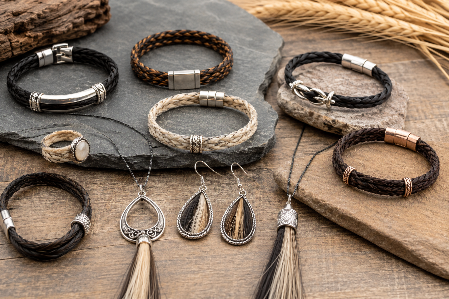 The 12 Most Popular Horse Hair Jewelry Designs 1 Most Popular Horse Hair Jewelry Designs The 12 Most Popular Horse Hair Jewelry Designs - 1