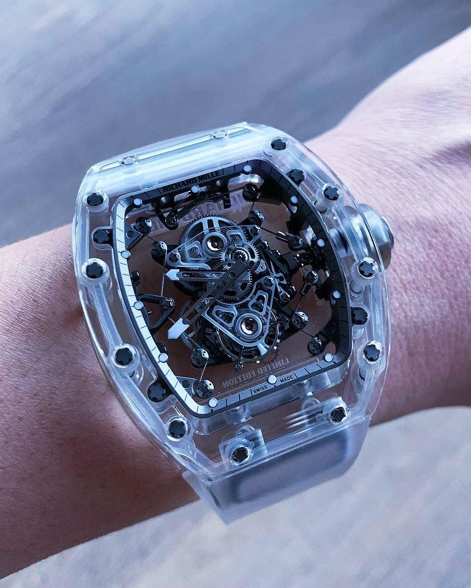 Richard Mille RM 56 02 Sapphire 15 Most Expensive Men's Watches in The World - 15