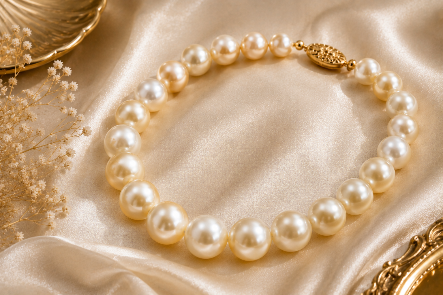 Top 16 Pearl Gold Necklace Designs 10 South Sea Pearl Gold Necklace Top 16 Pearl Gold Necklace Designs - 10