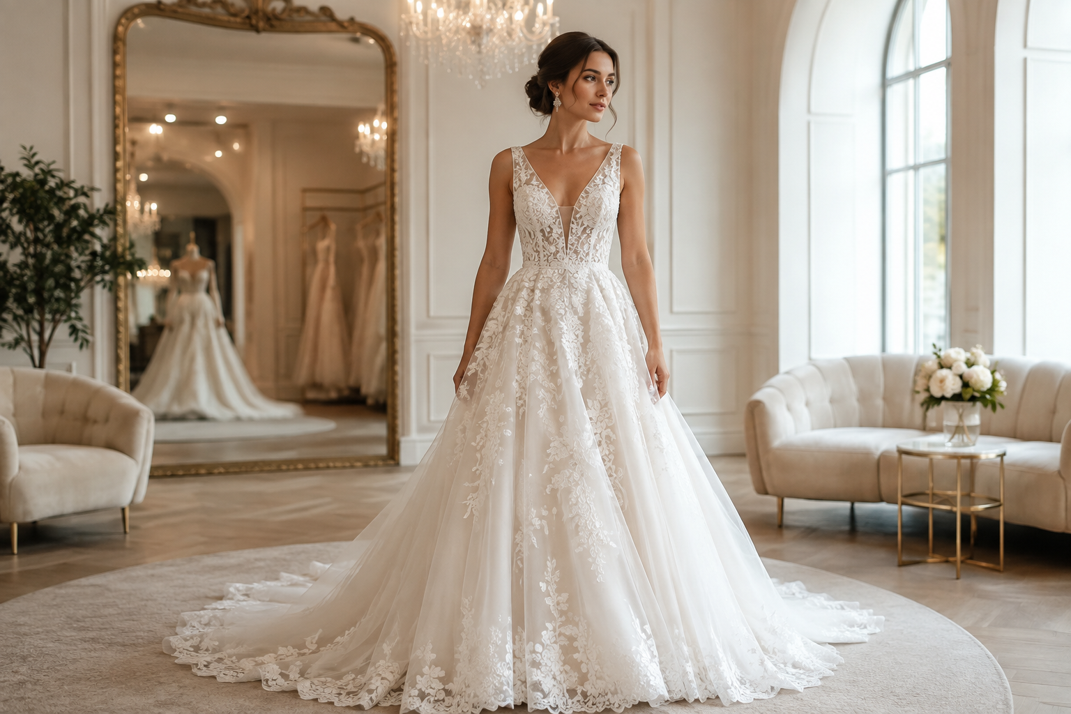12 Most Flattering Wedding Dresses Brides-to-be Need to See 11 V Neck Wedding Dress 12 Most Flattering Wedding Dresses Brides-to-be Need to See - 11