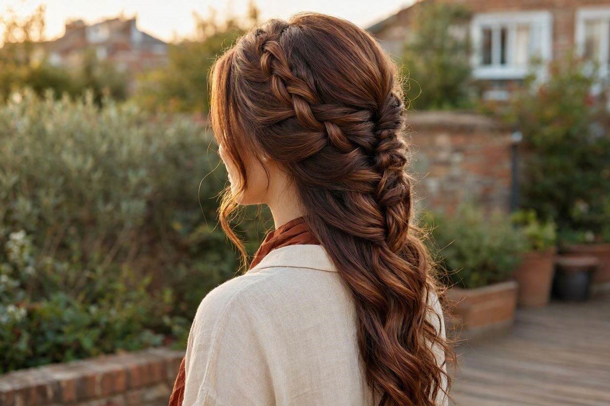 15 Fabulous Braid Hairstyles.... From Wild To Amazing 8 Waterfall Braid 15 Fabulous Braid Hairstyles.... From Wild To Amazing - 8