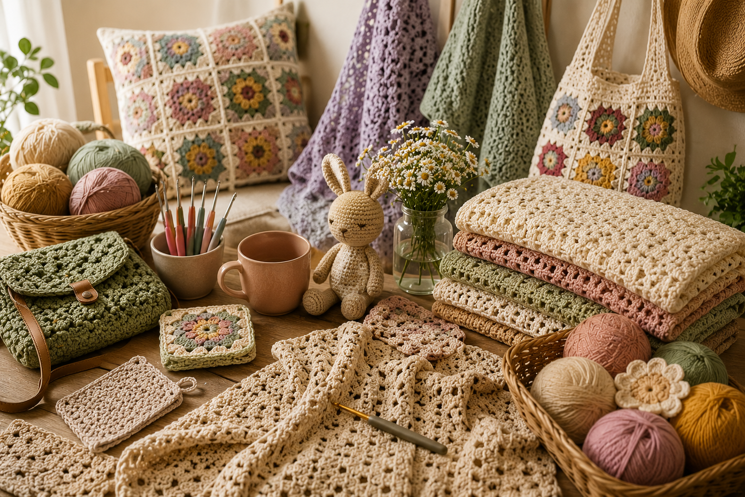 Stunning Crochet Patterns To Decorate Your Home & Make Accessories 3 What Makes Crochet Patterns So Popular Stunning Crochet Patterns To Decorate Your Home & Make Accessories - 3 crochet patterns