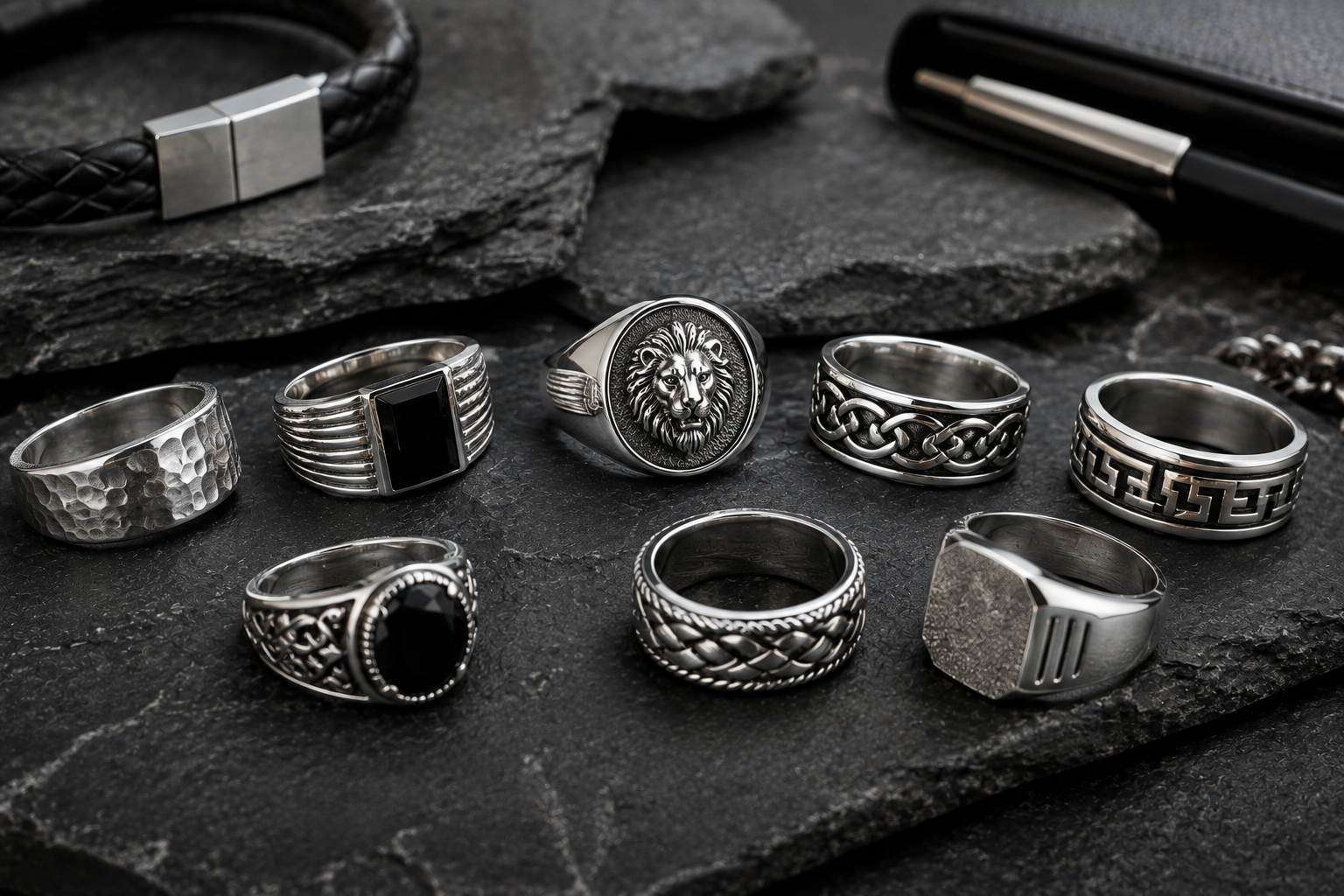 What Makes Sterling Silver the Perfect Metal for Mens Rings 15 Awesome Mens Sterling Silver Rings - 2