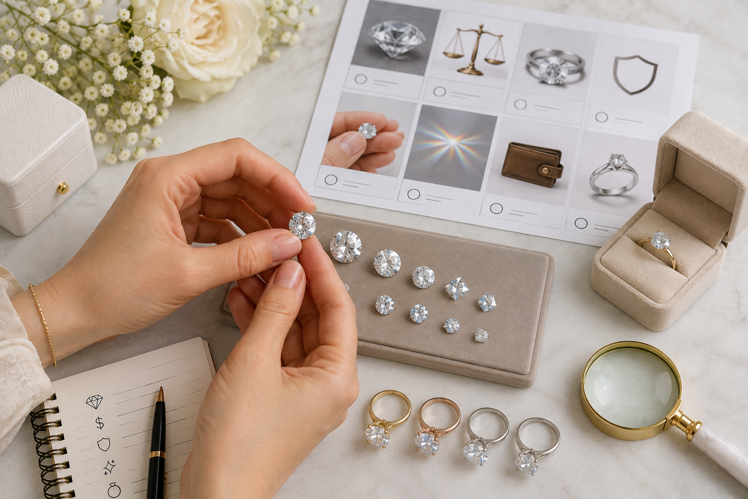 Top 10 Non-Diamond Engagement Ring Types for a More Unique Proposal 3 What to Consider Before Choosing a Diamond Alternative 1 Top 10 Non-Diamond Engagement Ring Types for a More Unique Proposal - 3