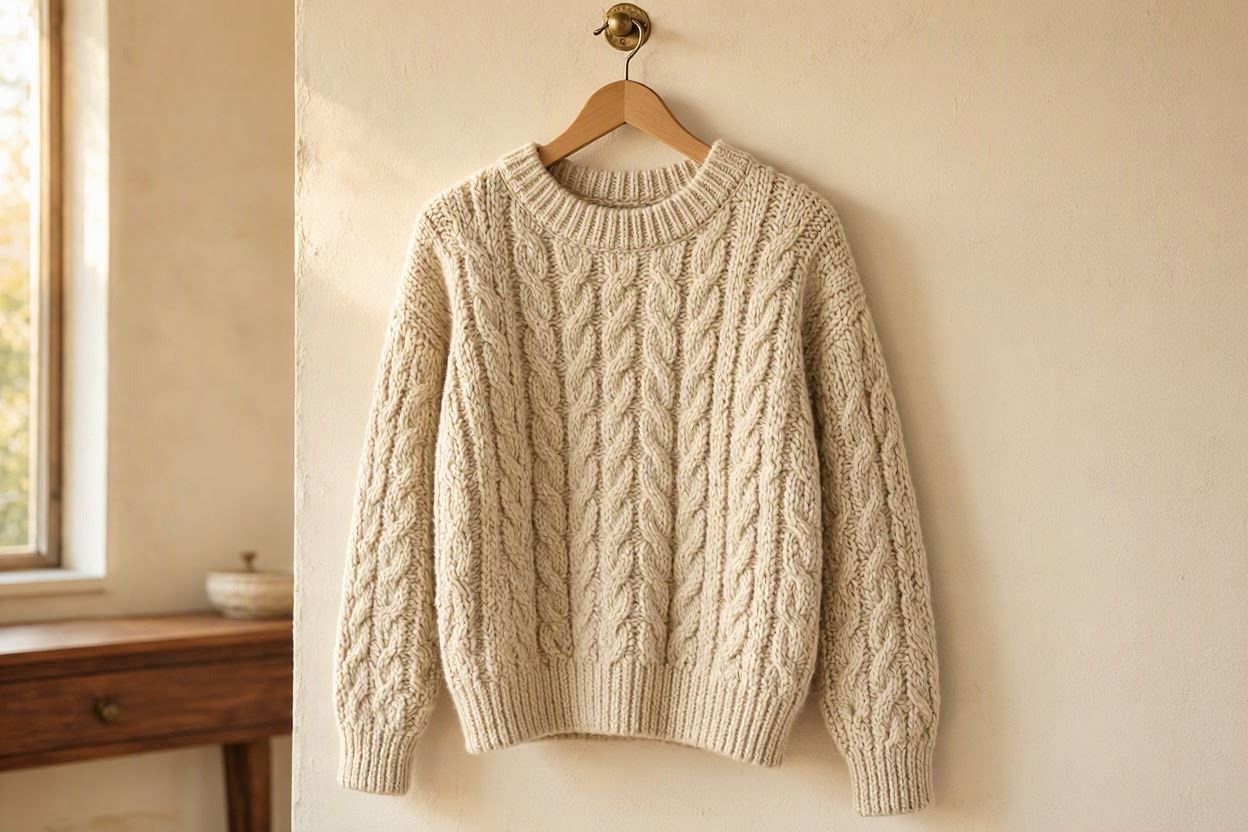 12 Must-Have Wardrobe Pieces Every Woman Over 40 Needs 7 A High Quality Knit Sweater 1 12 Must-Have Wardrobe Pieces Every Woman Over 40 Needs - 7