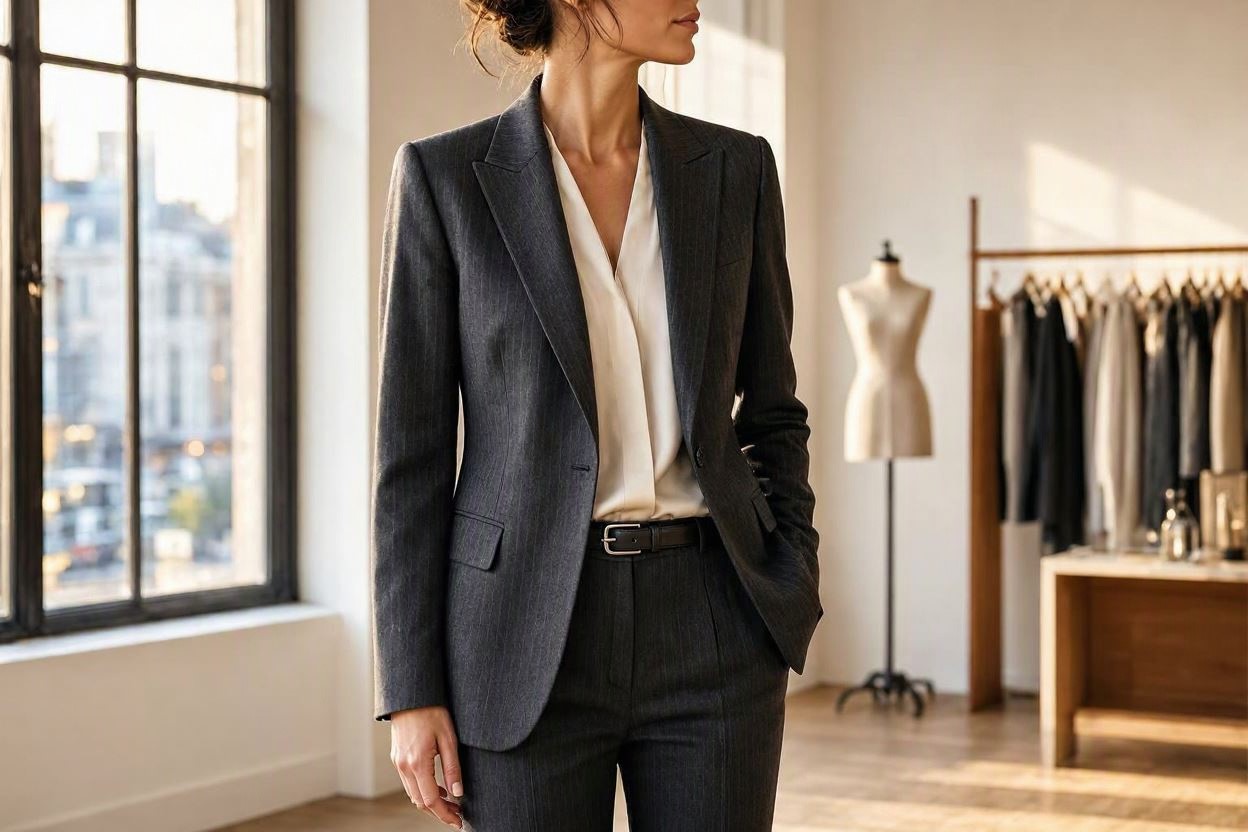 12 Must-Have Wardrobe Pieces Every Woman Over 40 Needs 2 A Perfectly Tailored Blaze 1 12 Must-Have Wardrobe Pieces Every Woman Over 40 Needs - 2