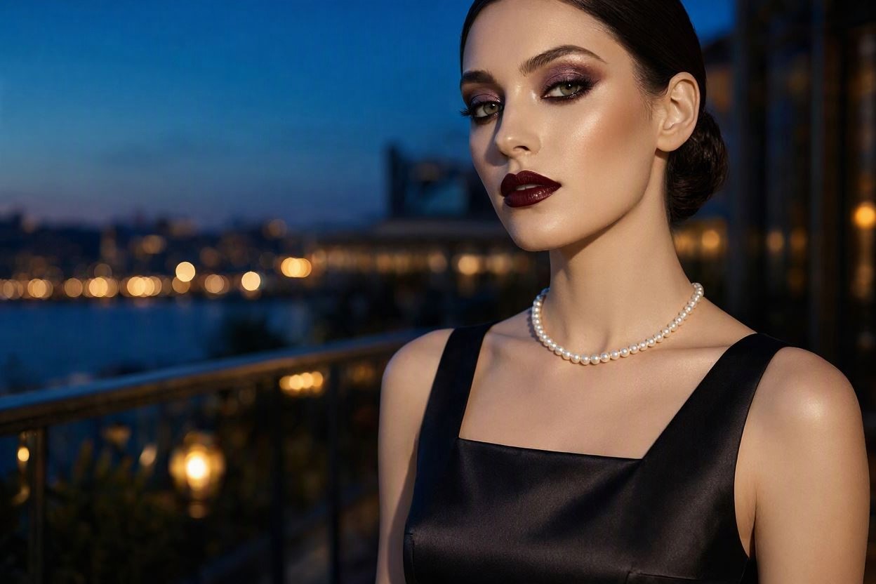 12 Latest Makeup Trends to Be More Gorgeous 11 Bordeaux Lips for Elegant Evening Makeup 12 Latest Makeup Trends to Be More Gorgeous - 11 makeup trends
