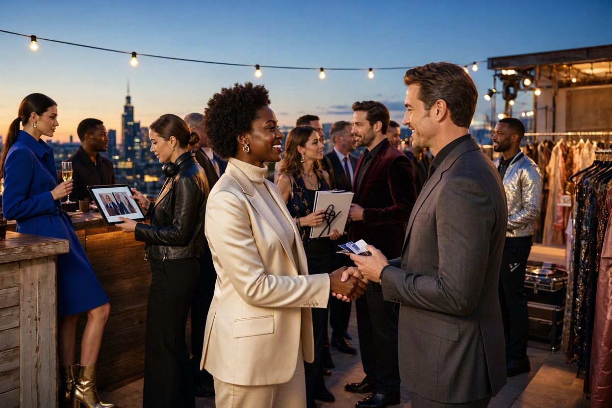 Top 10 Steps to Become a Celebrity Stylist and Start Your Fashion Business 6 Build Relationships Across the Fashion and Entertainment Industry Top 10 Steps to Become a Celebrity Stylist and Start Your Fashion Business - 6