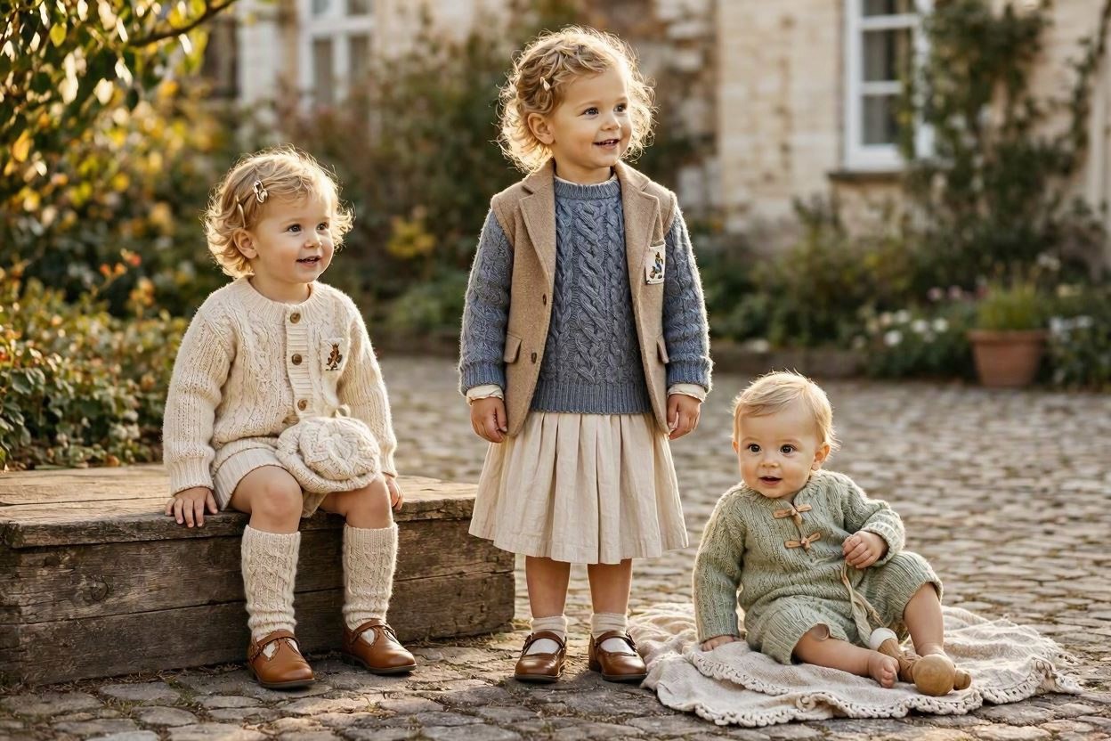 Children's Fashion Trends for Girls and Boys 10 Classic Knitwear and Modern Heirloom Pieces Children's Fashion Trends for Girls and Boys - 10