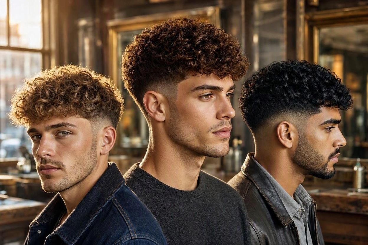 Curly Top with Tapered Sides 7 Trending Hairstyles for Men to Try in 2027 - 8
