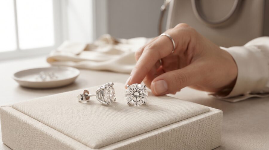 Diamond Jewelry Gifts for Her: Earrings, Bracelets and Necklaces that Suit Every Style 3 Diamond Stud Earrings for Everyday Style Diamond Jewelry Gifts for Her: Earrings, Bracelets and Necklaces that Suit Every Style - 2 Diamond Jewelry Gifts for Her