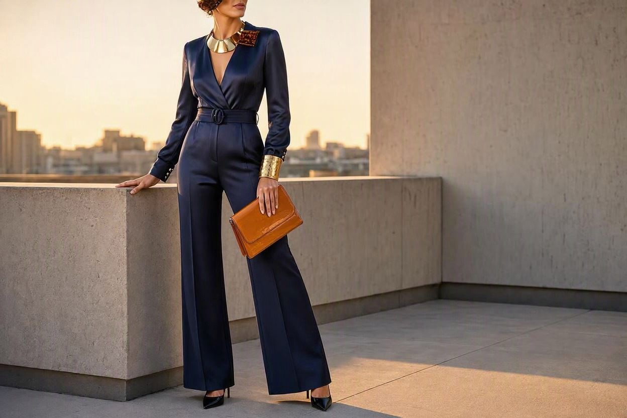 12 Hottest Adorable Party Outfit Ideas 13 Elegant Jumpsuit With Statement Accessories 12 Hottest Adorable Party Outfit Ideas - 13 party outfit ideas