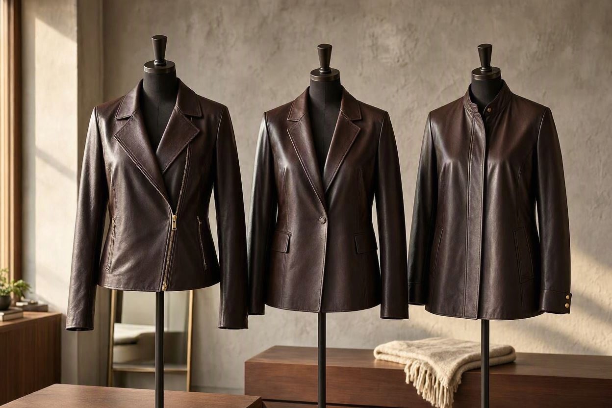 Espresso Brown Leather Jackets for Quiet 10 Most Stylish Leather Jacket Trends for Women - 8 leather jackets
