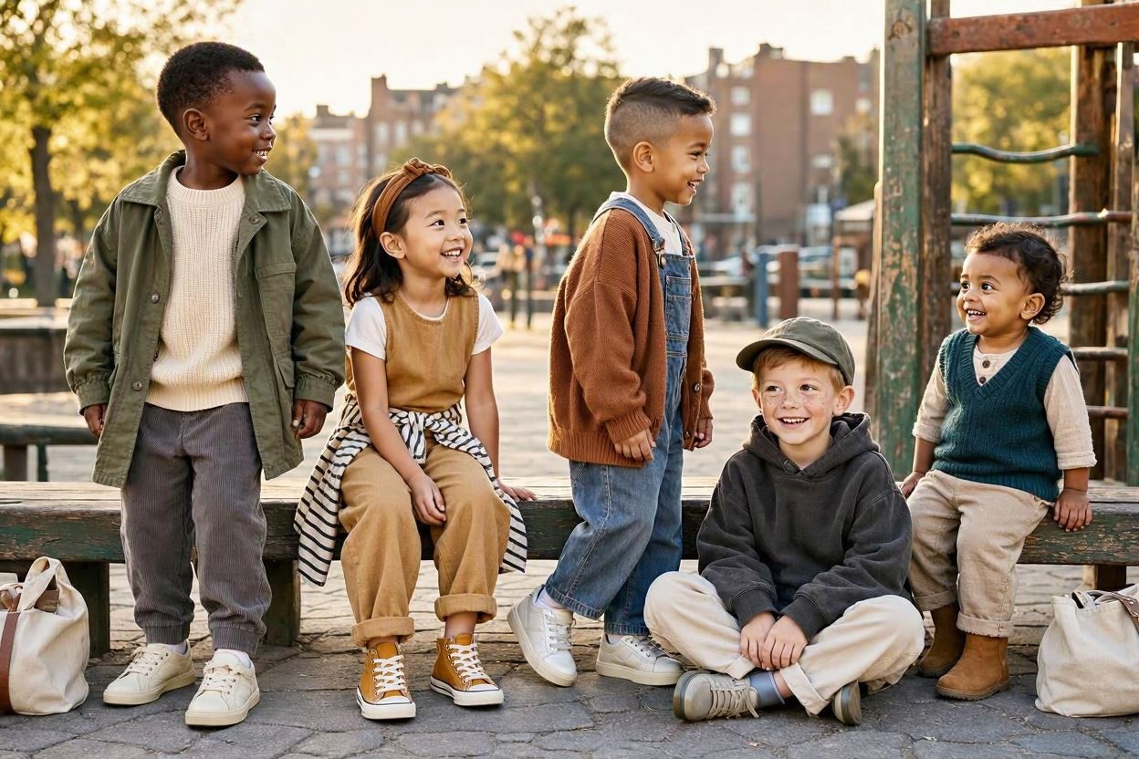 Children's Fashion Trends for Girls and Boys 11 Gender Neutral and Mix and Match Fashion Children's Fashion Trends for Girls and Boys - 11