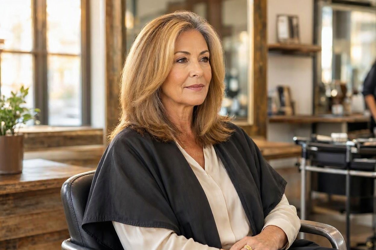 10 Hottest Hair Color Trends to Cover Gray Hair 9 Honey Blonde Highlights for Warm Dimension 10 Hottest Hair Color Trends to Cover Gray Hair - 9