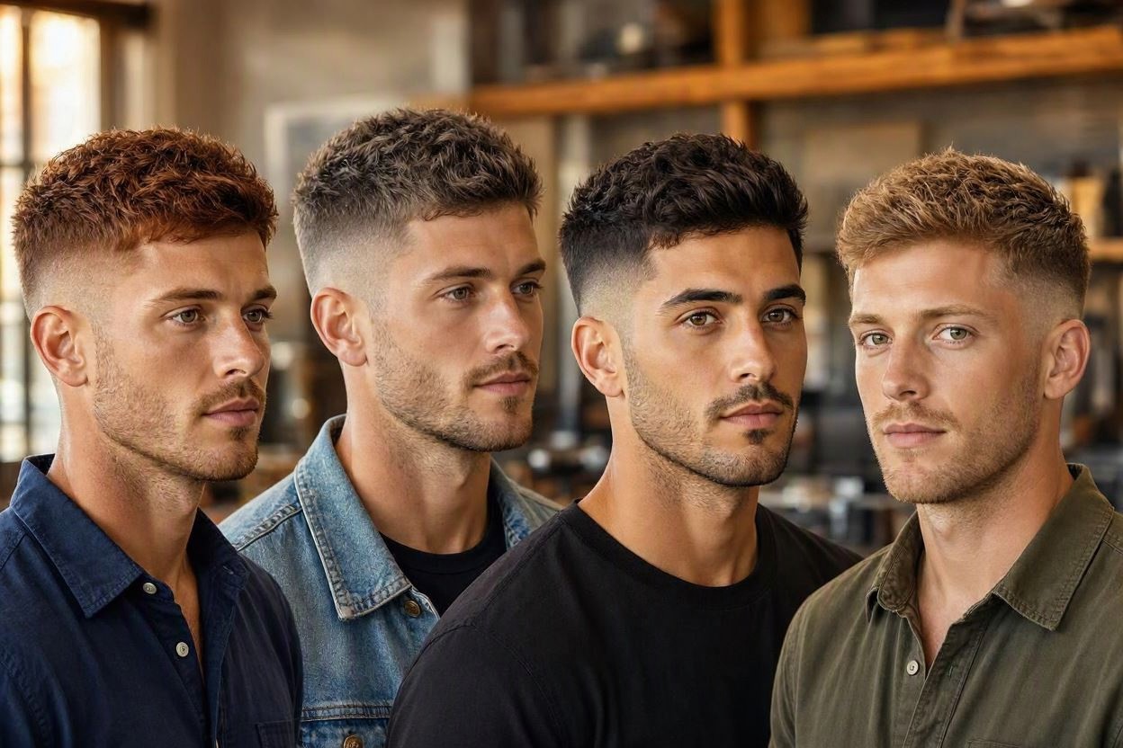 Low Fade with a Textured Top 1 10 Hairstyles Will Suit Men with Oval Faces - 6