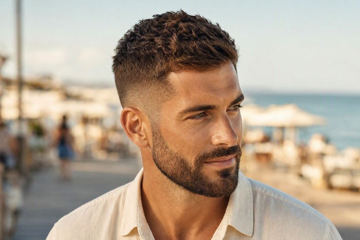 Latest 15 Men’s Hair Trends Coming for Spring & Summer 10 Low or Mid Fade with a Textured Top Latest 15 Men’s Hair Trends Coming for Spring & Summer - 10