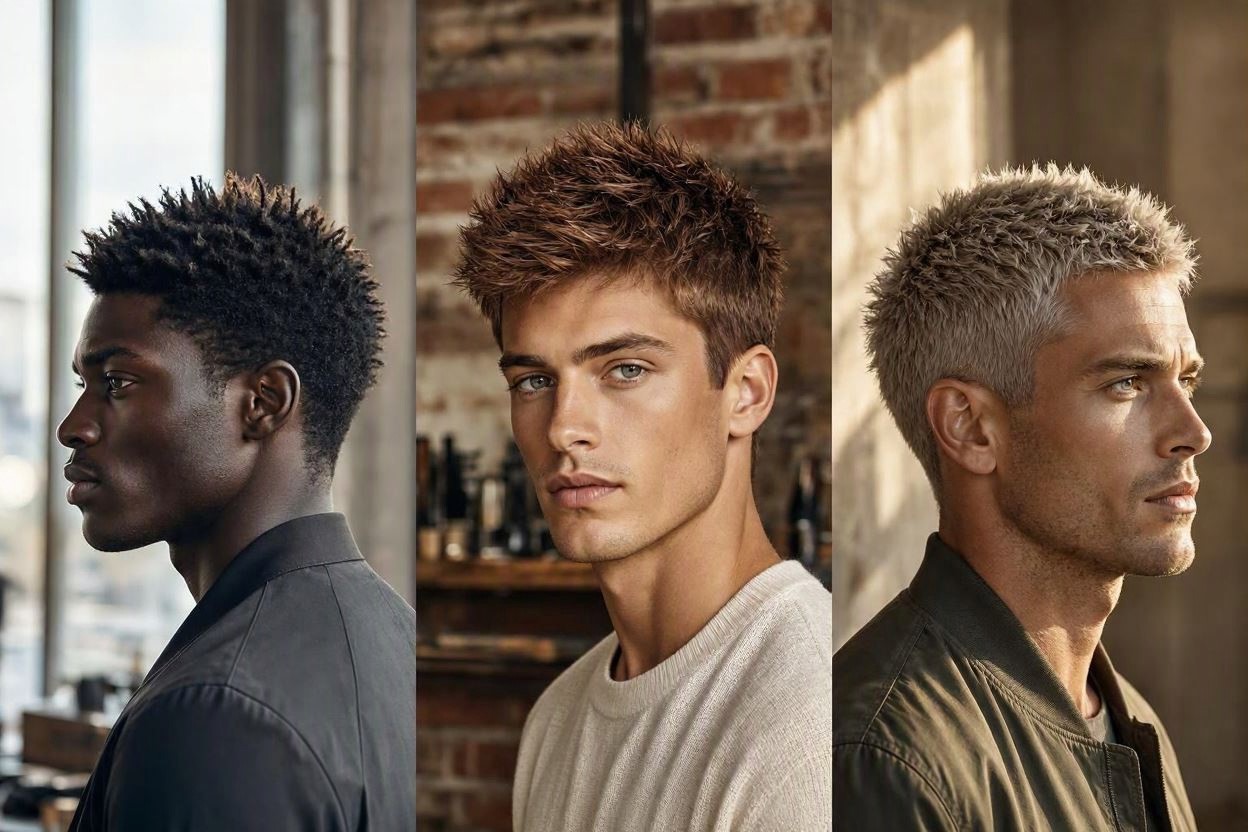 Modern Textured Spiky Hair 7 Trending Hairstyles for Men to Try in 2027 - 4