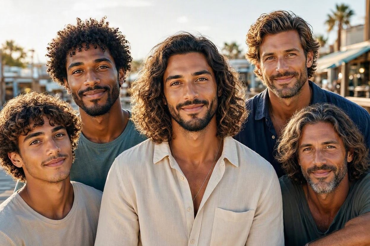 Latest 15 Men’s Hair Trends Coming for Spring & Summer 14 Natural Curls and Longer Wavy Styles Latest 15 Men’s Hair Trends Coming for Spring & Summer - 14