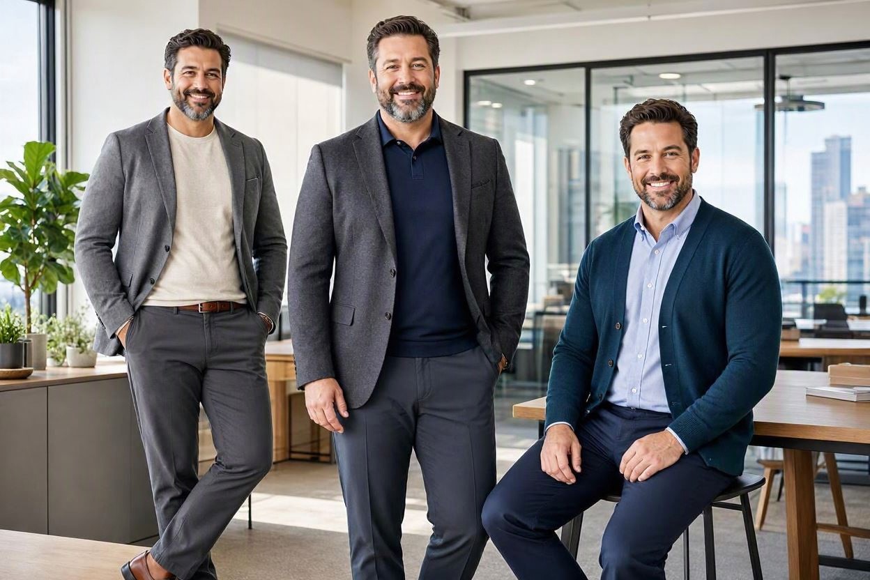 10 Fashion Tips for Plus-Size Men to Wear in Office 2 Prioritize a Comfortable Well Fitted Silhouette 10 Fashion Tips for Plus-Size Men to Wear in Office - 2