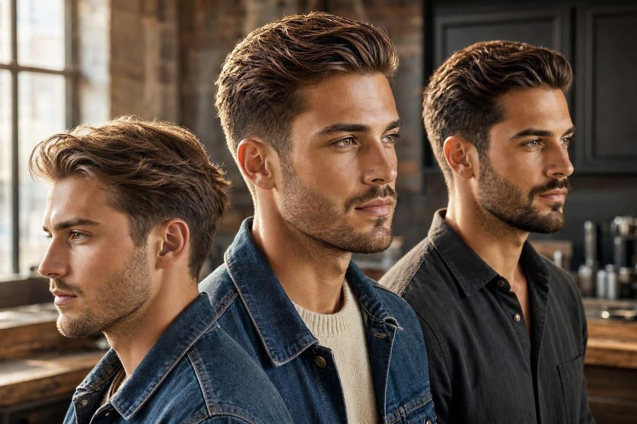 Soft Slick Back with Natural Movement 7 Trending Hairstyles for Men to Try in 2027 - 9
