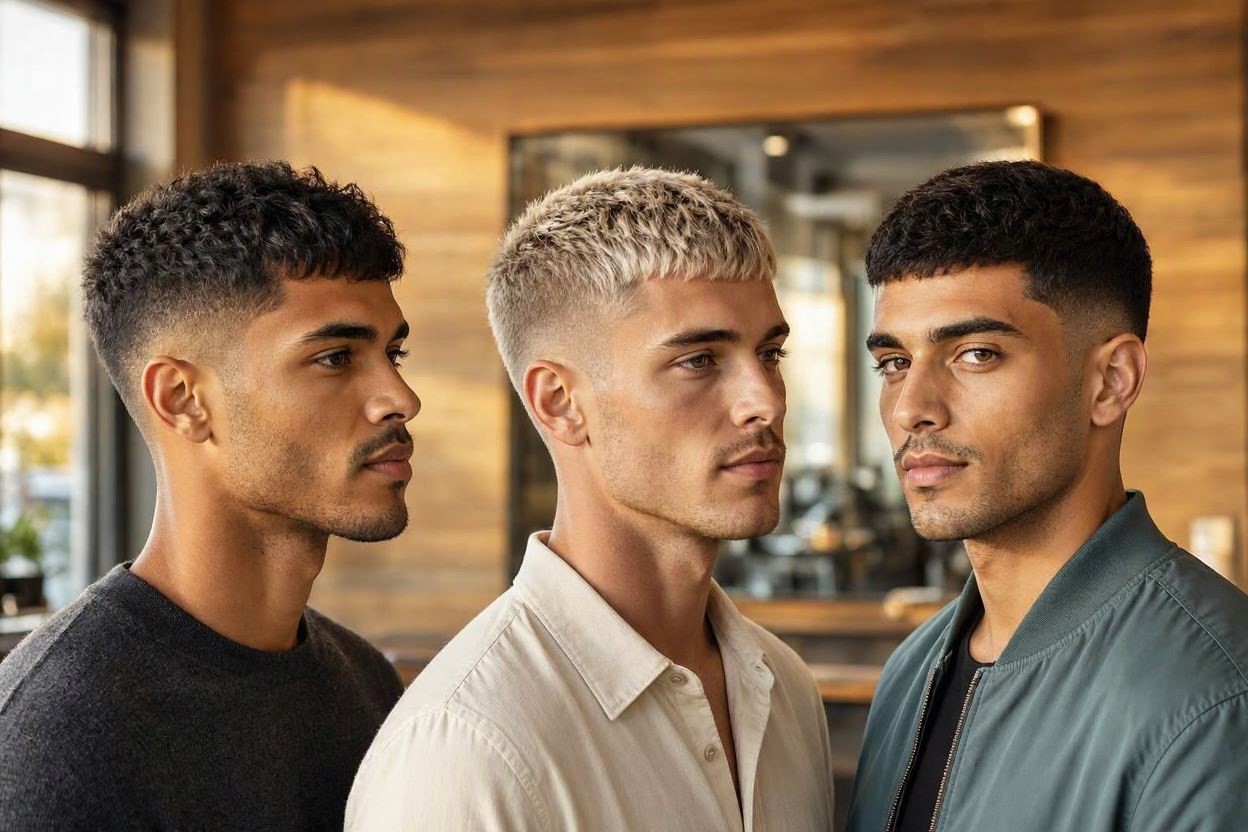 Textured Crop with a Taper for Contemporary Style 1 10 Hairstyles Will Suit Men with Oval Faces - 12