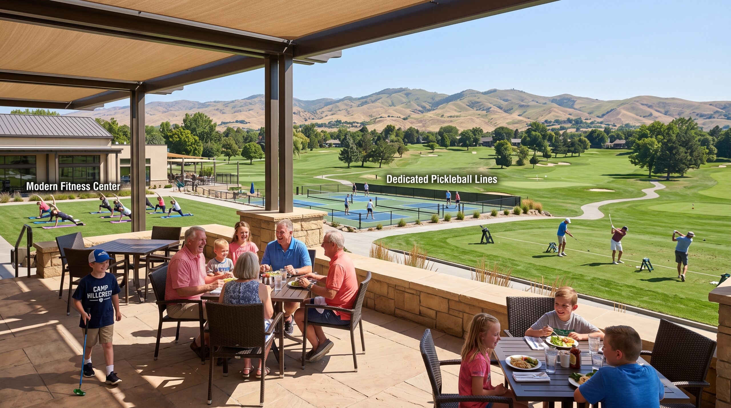 What to Expect From a Modern Private Country Club Lifestyle 1 The Blended Lifestyle