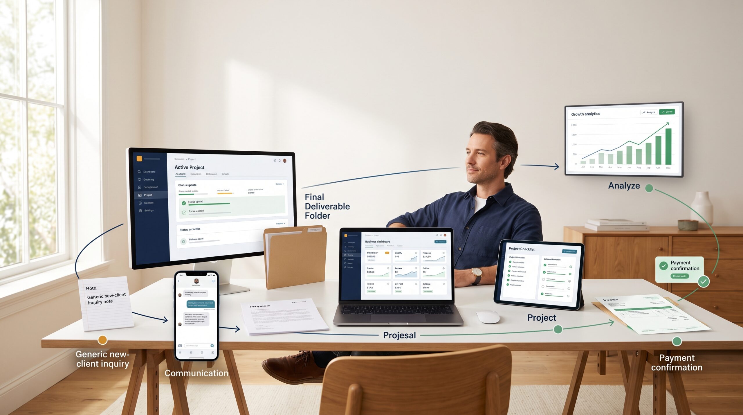 The Connected Digital Workflow: From Client to Growth