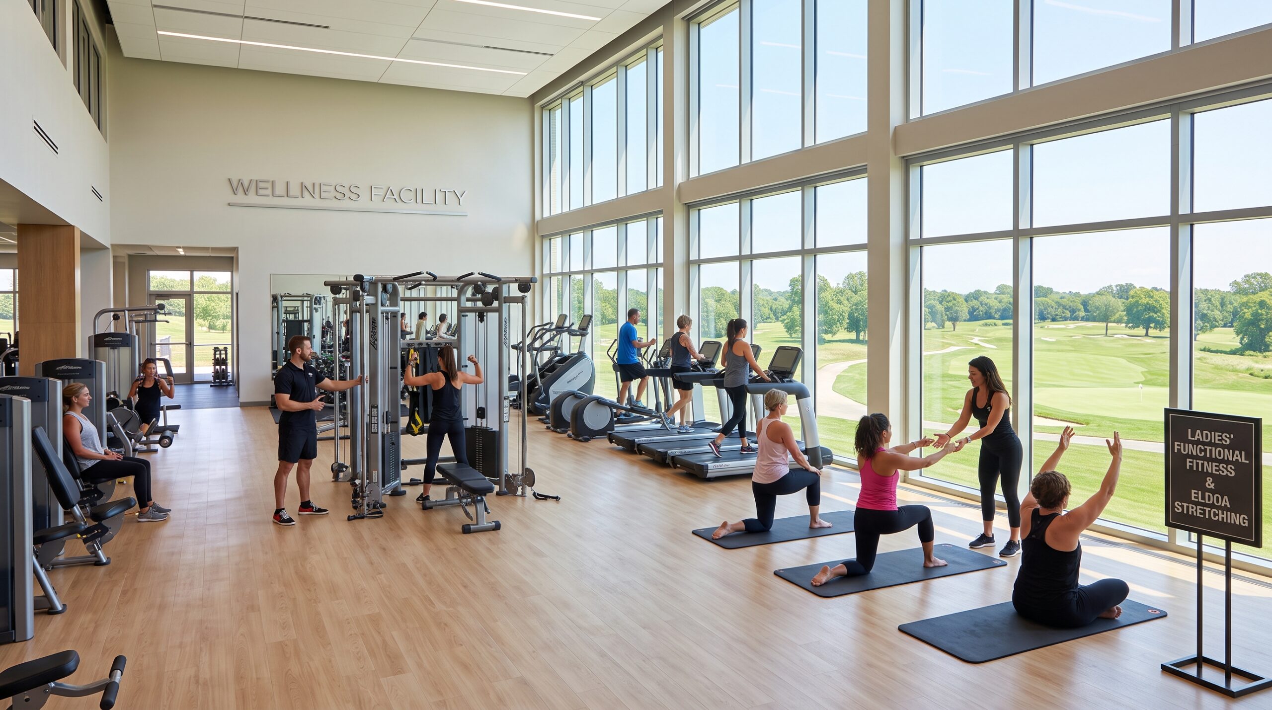 What to Expect From a Modern Private Country Club Lifestyle 3 The Wellness Routine