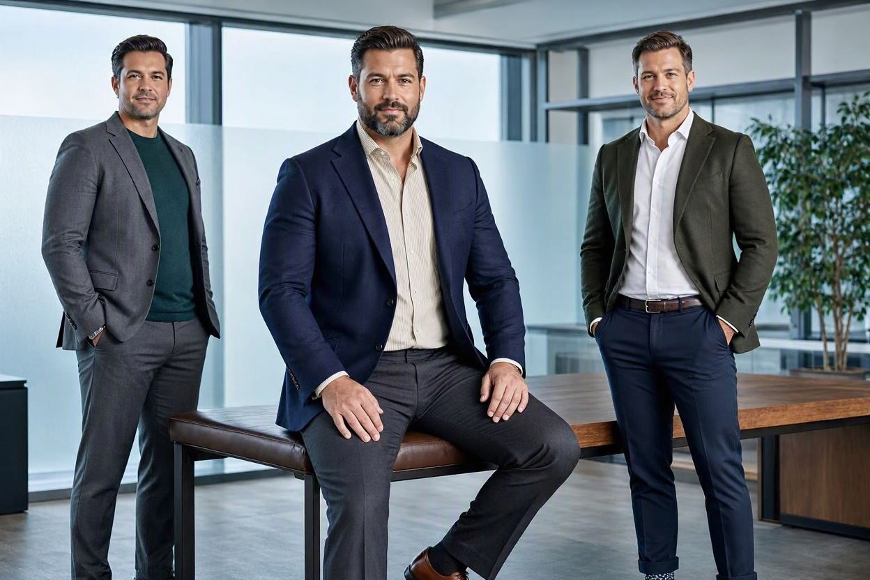 10 Fashion Tips for Plus-Size Men to Wear in Office 11 Use Tailoring to Create a More Refined Fit 10 Fashion Tips for Plus-Size Men to Wear in Office - 11