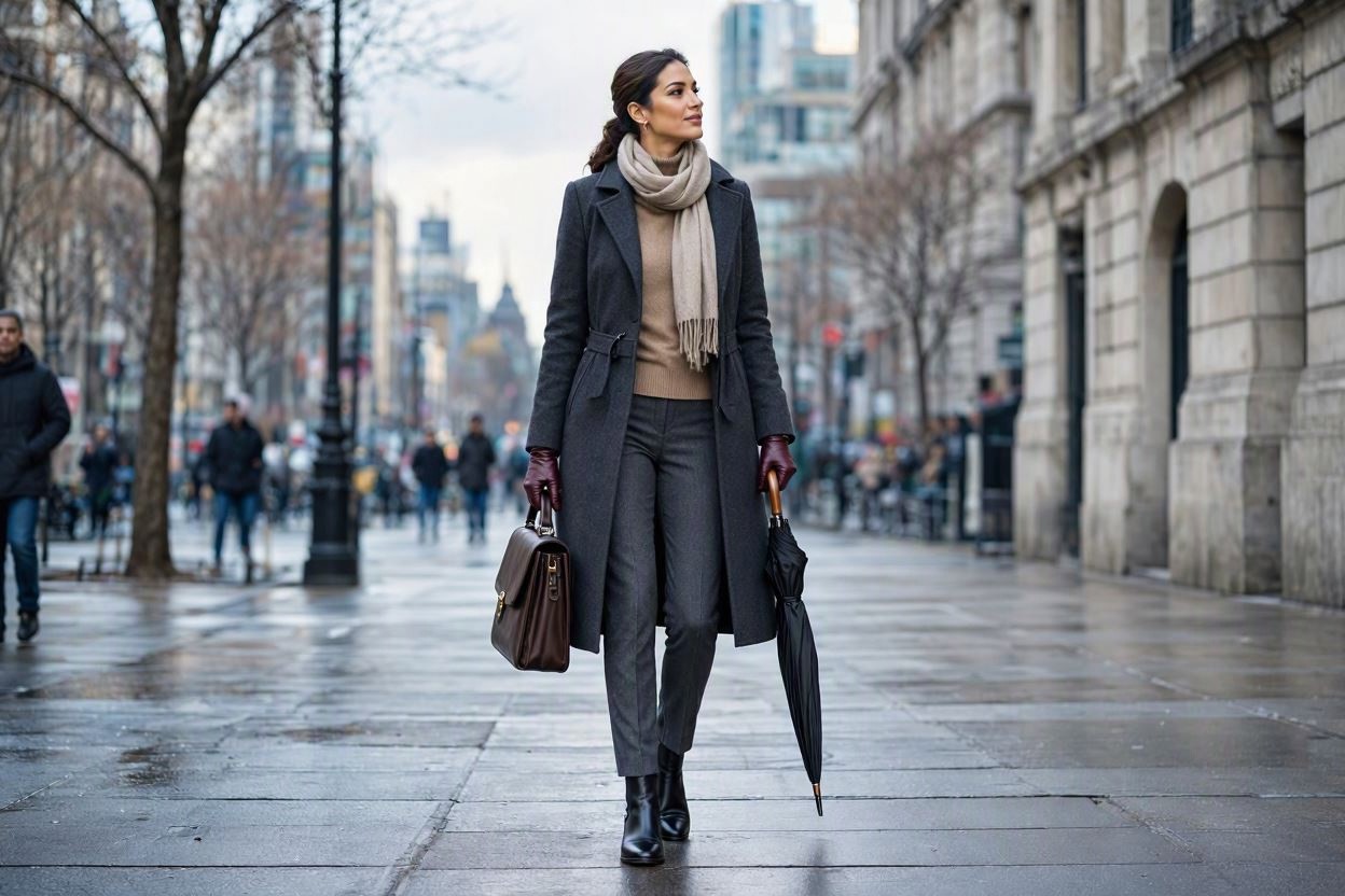 14 Elegant Winter Outfit Ideas for Business Women 1 What Makes a Great Winter Work Outfit 14 Elegant Winter Outfit Ideas for Business Women - 1