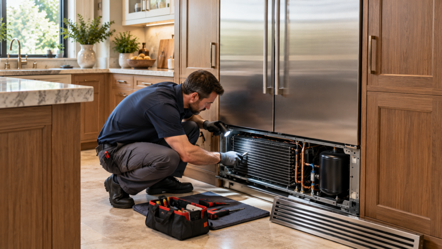 Common Sub Zero Refrigerator Repairs – Technician Diagnosing the Appliance Why a 15-Year-Old Sub-Zero Is Worth Repairing (and When It Isn't) - 2