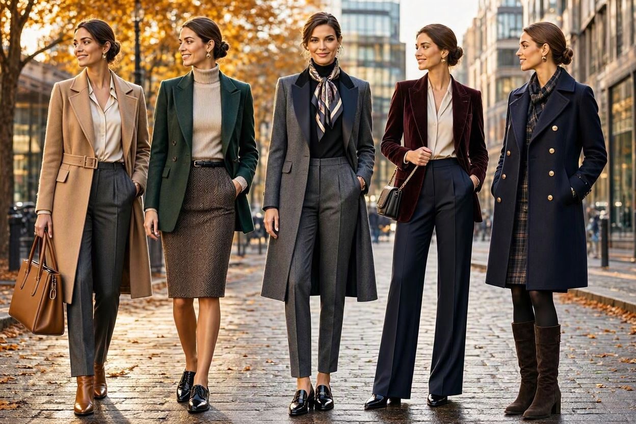 15 Elegant Work Outfit Ideas for Fall & Winter 2 Elegant Work Outfit Ideas for Fall Winter 15 Elegant Work Outfit Ideas for Fall & Winter - 2