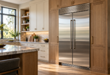Luxury Kitchen Featuring an Older Built In Sub Zero Refrigerator Why a 15-Year-Old Sub-Zero Is Worth Repairing (and When It Isn't) - 15
