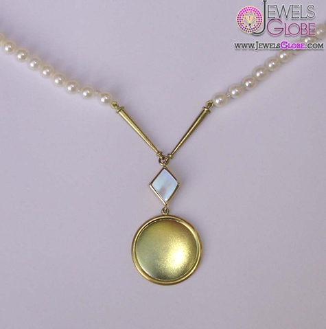 18ct gold pearl necklace