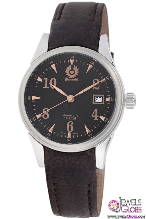 Belstaff Mens Vintage Collection Black Dial Watch