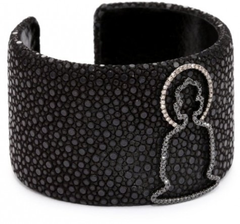 Borgioni Buddha Stingray Cuff Bracelet
