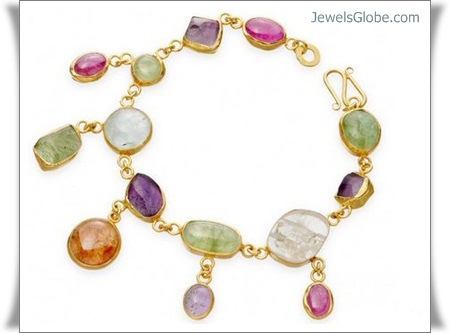 Gemstone Gold Bracelet By Astley Clarke