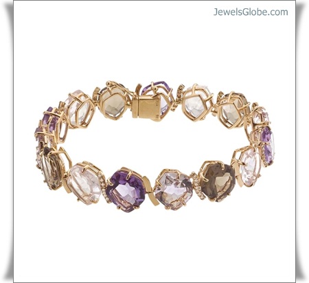 Gold Gemstone Bracelets for Stylish Women with Great Design