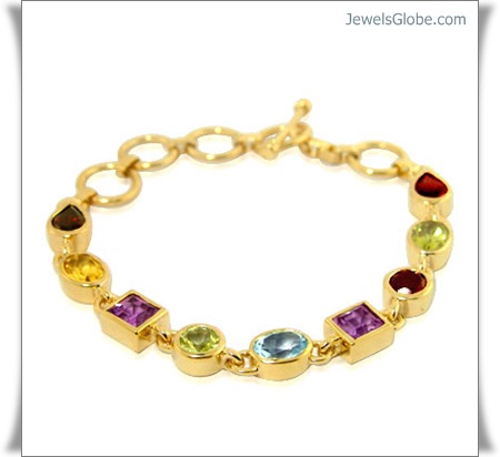 Gold Gemstone Jewellery