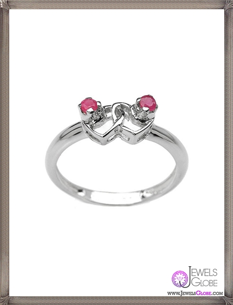 Johareez-Genuine-Ruby-Ring-with-heart-Shape 32+ Most Elegant Genuine Ruby Rings For Women