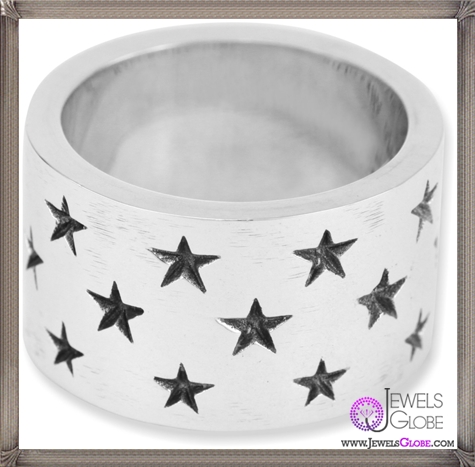 King-Baby-Wide-Band-with-Stars-Sterling-Silver-Ring Best King Baby Jewelry Pieces