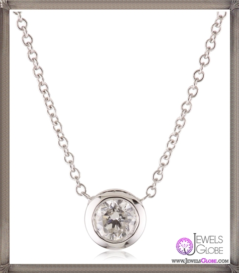 Kobelli Round Diamond Solitaire Pendant Necklace Kobelli Jewelry and its Best STYLISH 31 Designs - 3