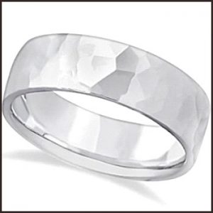 Mens-Hammered-Carved-Band-Wedding-Ring--300x300 Men's Hammered Wedding Bands: Choose Best Designs