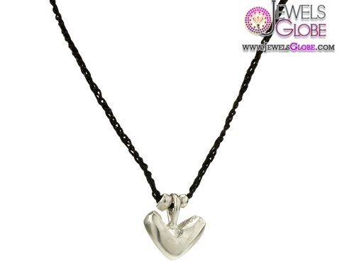 Silver-Baby-Heart-Necklace 33 Amazing Designs Of Baby Necklaces