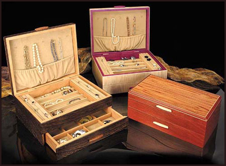 Wooden Jewellery Boxes designs