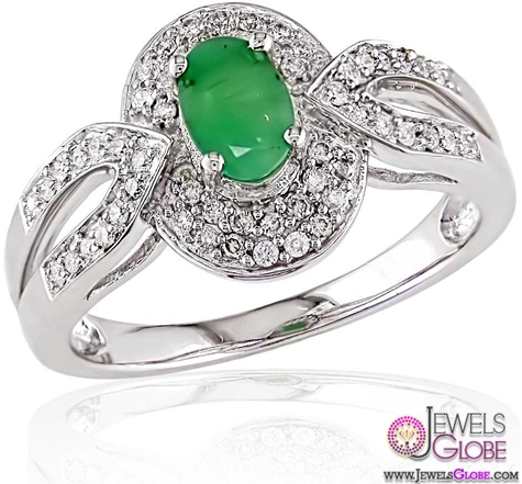 classic diamond emerald ring