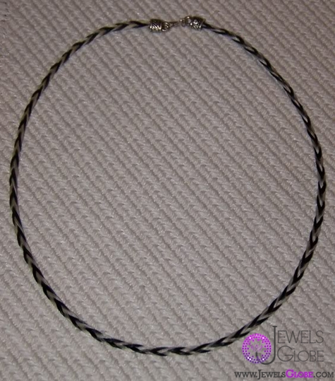 custom horse hair jewelry necklace