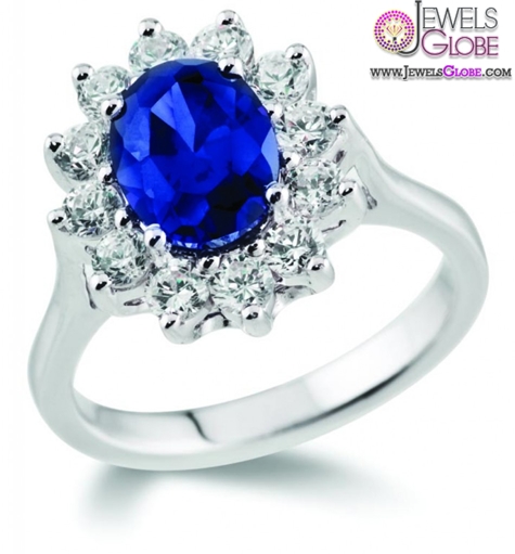dark blue sapphire engagement rings white gold
